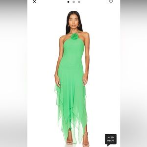 Lovers and Friends Shelby asymmetric dress